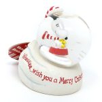 Snoopy & Woodstocks sledding Snowglobe