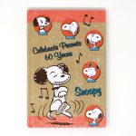 Snoopy 60th Anniversary Hard-back Notepad