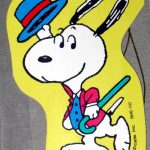 Snoopy dancing with hat and cane Gift Tag