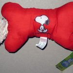 Snoopy rope bone squeaker Toy