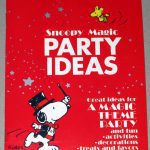 Snoopy Magic Party Idea Book