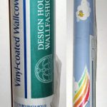 Snoopy & Woodstock Rainbow Vinyl-Coated Wallpaper