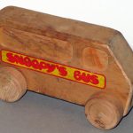 Snoopy’s Bus Wooden Toy