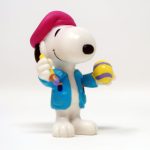 Snoopy Blue Easter Egg artist PVC Figurine
