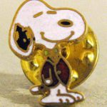 Snoopy dressed in suit Lapel Pin