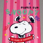 Snoopy 40th Anniversary Bubble Gum
