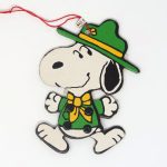 Snoopy Beagle Scout Leader Jointed Ornament