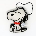 Snoopy wearing bow tie Stuffed Mini Mascots Ornament