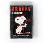 Snoopy Leaning Against a Wall ‘Since 1950′ Mini Playing Cards