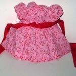 Belle Pink Dress for 15" Plush