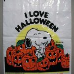 "I Love Halloween" Snoopy Trick or Treat Bag