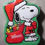Snoopy as Santa Christmas Tin