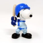 Snoopy holding baseball bat PVC Figurine