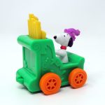 Snoopy playing organ Train Car McDonald's Toy