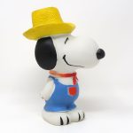 Farmer Snoopy Squeaky Toy
