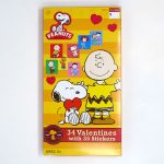 Peanuts Valentines with Stickers