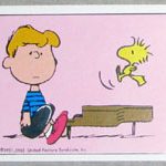 Schroeder and Woodstock Sticker – #11