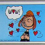 Peppermint Patty “Wow” Sticker – #273