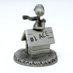 Snoopy Flying Ace Pewter Figurine