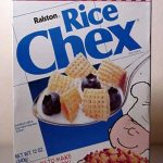 Peanuts 40th Anniversary Rice Chex Box