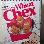 Peanuts 40th Anniversary Wheat Chex Box