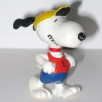 Jogging Snoopy PVC Figurine
