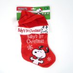 Baby's First Christmas Snoopy Christmas Stocking