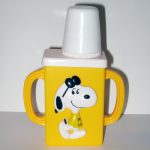 Snoopy Joe Cool Juice Box Holder - Yellow