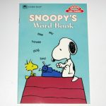 Snoopy's Word Book