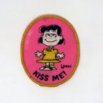 Lucy 'Kiss Me' Embroidered Patch