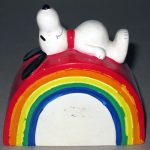 Snoopy on Rainbow Bank