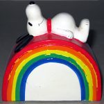 Snoopy on Rainbow Bank