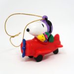Snoopy Flying Ace in Red Plane PVC Ornament