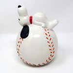 Snoopy on Baseball Bank