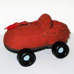 Snoopy Putt Pups Plush Loafer Shoe Car
