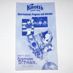 Knott's Berry Farm Entertainment Program and Schedule