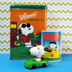 Click to view Snoopy & Woodstock Surprise Tins
