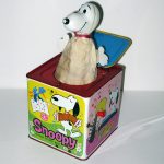 Snoopy in the Box Wind-up Musical Toy