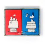 Snoopy and Woodstock on Doghouse Double Deck Playing Cards