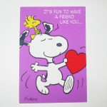 Snoopy & Woodstock Valentine's Day Card