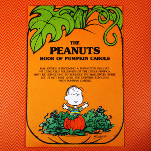 The Peanuts Book of Pumpkin Carols Greeting Card Book