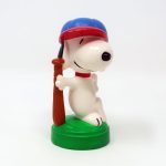 Snoopy baseball Playdoh Topper Figurine