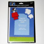 Snoopy Flying Ace Stamp Photo Greeting Card