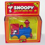 Snoopy Die-cast Train Engine