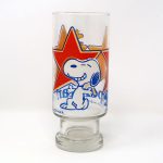 Snoopy & Woodstock "Superstar" Glass