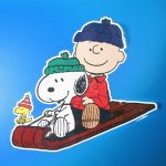 Peanuts Christmas Window Clings