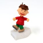 Charlie Brown on Ice Miniature Ornament