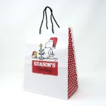 Snoopy and Woodstock with Christmas Tree Gift Bag