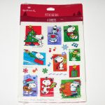 Snoopy & Woodstock Christmas Stickers