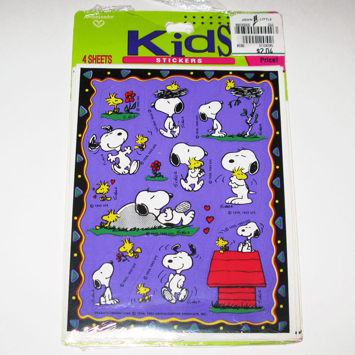 Snoopy & Woodstock Stickers - ShopCollectPeanuts.com
